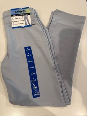 Hurley Light Gray Youth Performance Chino Pants